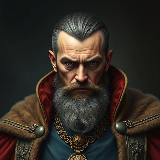 Foto do ator que interpreta Imperador Vorlag